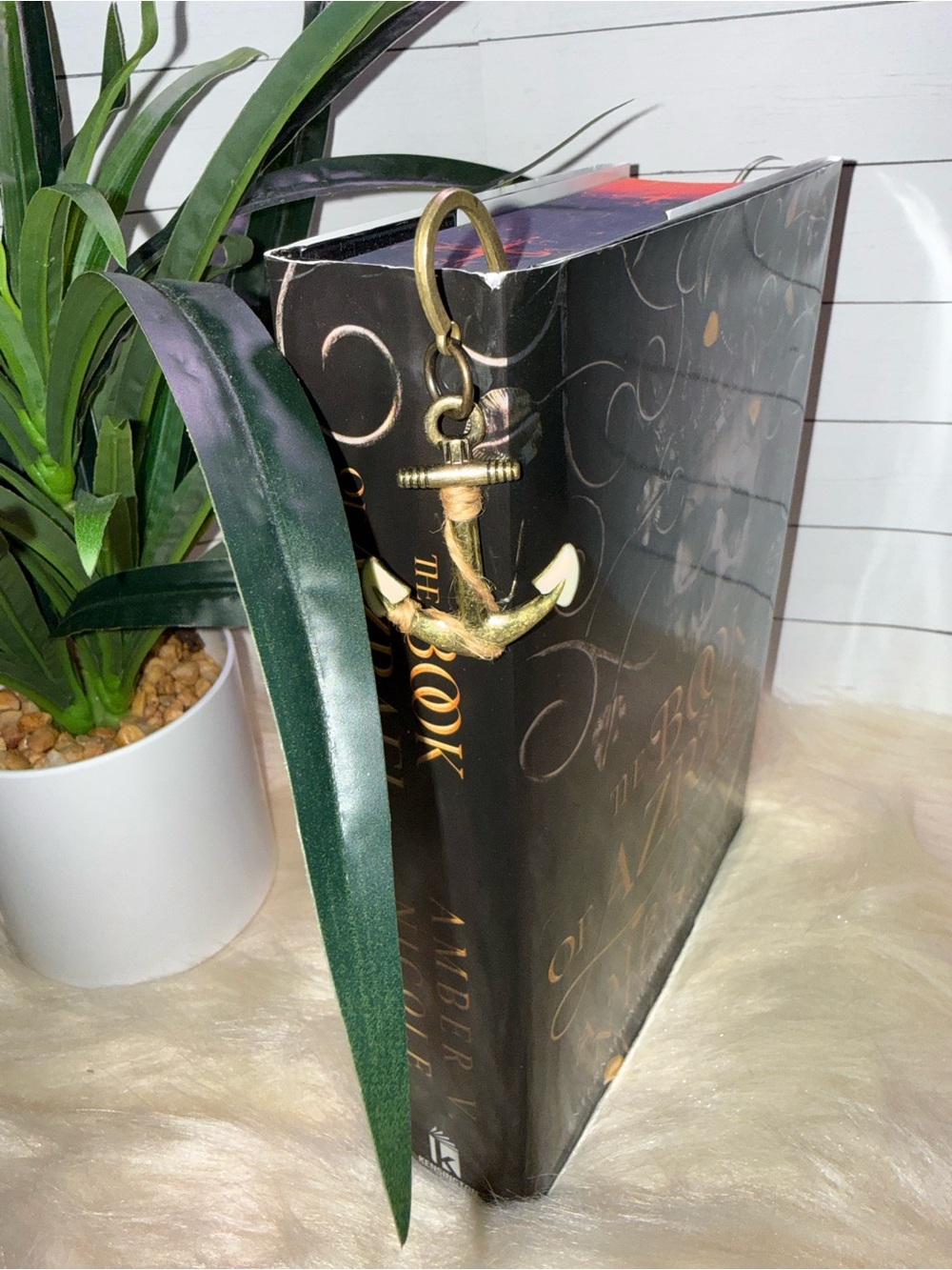 Brass Anchor Bookmark